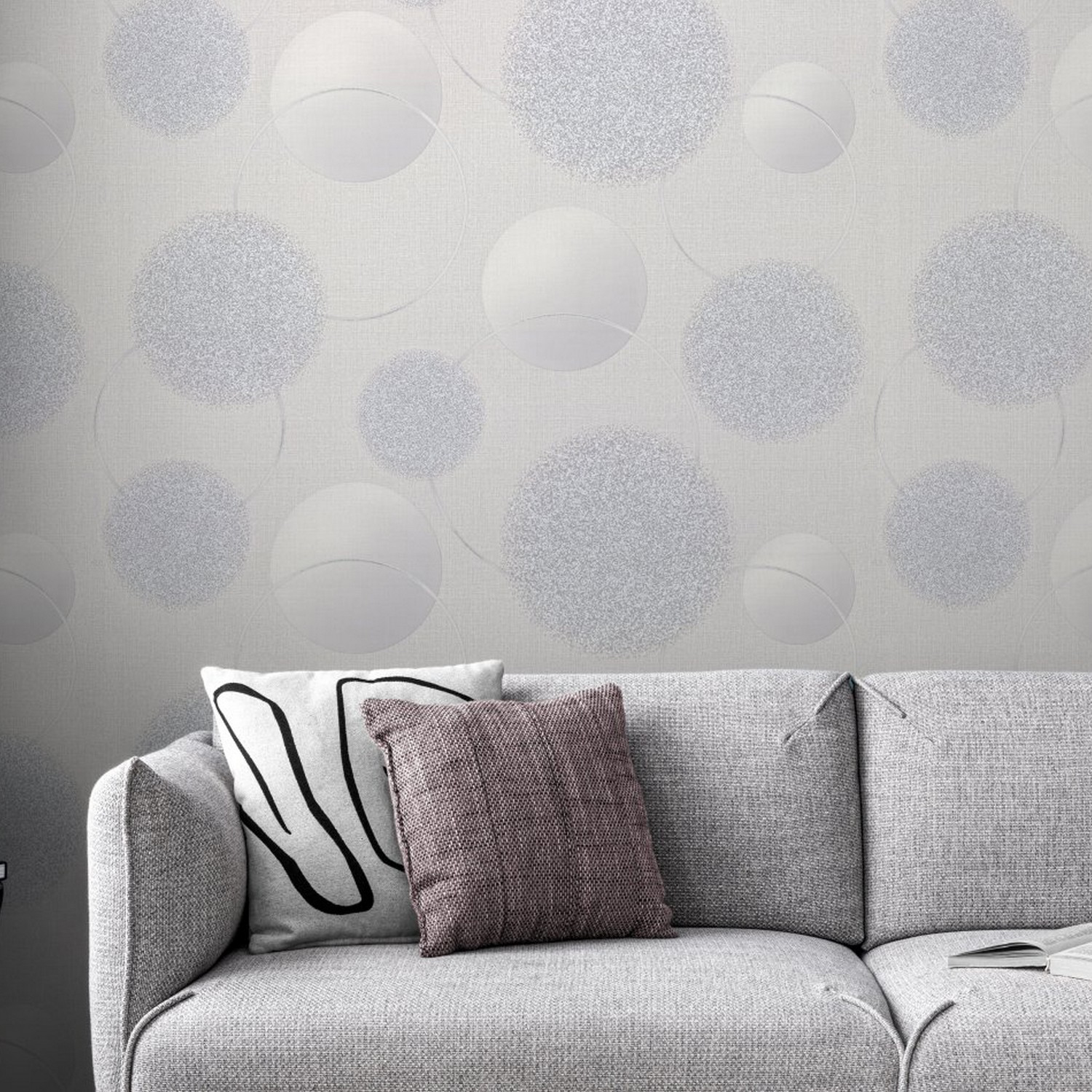 Обои флиз "Палитра" Oliver 2 (сер.) VV72496-14 1,06*10м *1/6