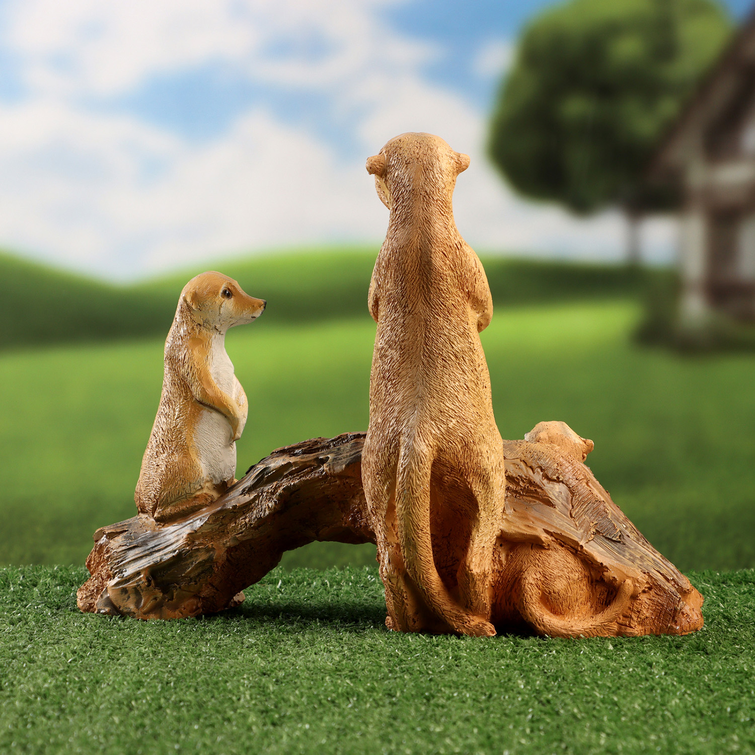 Садовая фигура "Сурикаты" 32х13х23,5см 10322317