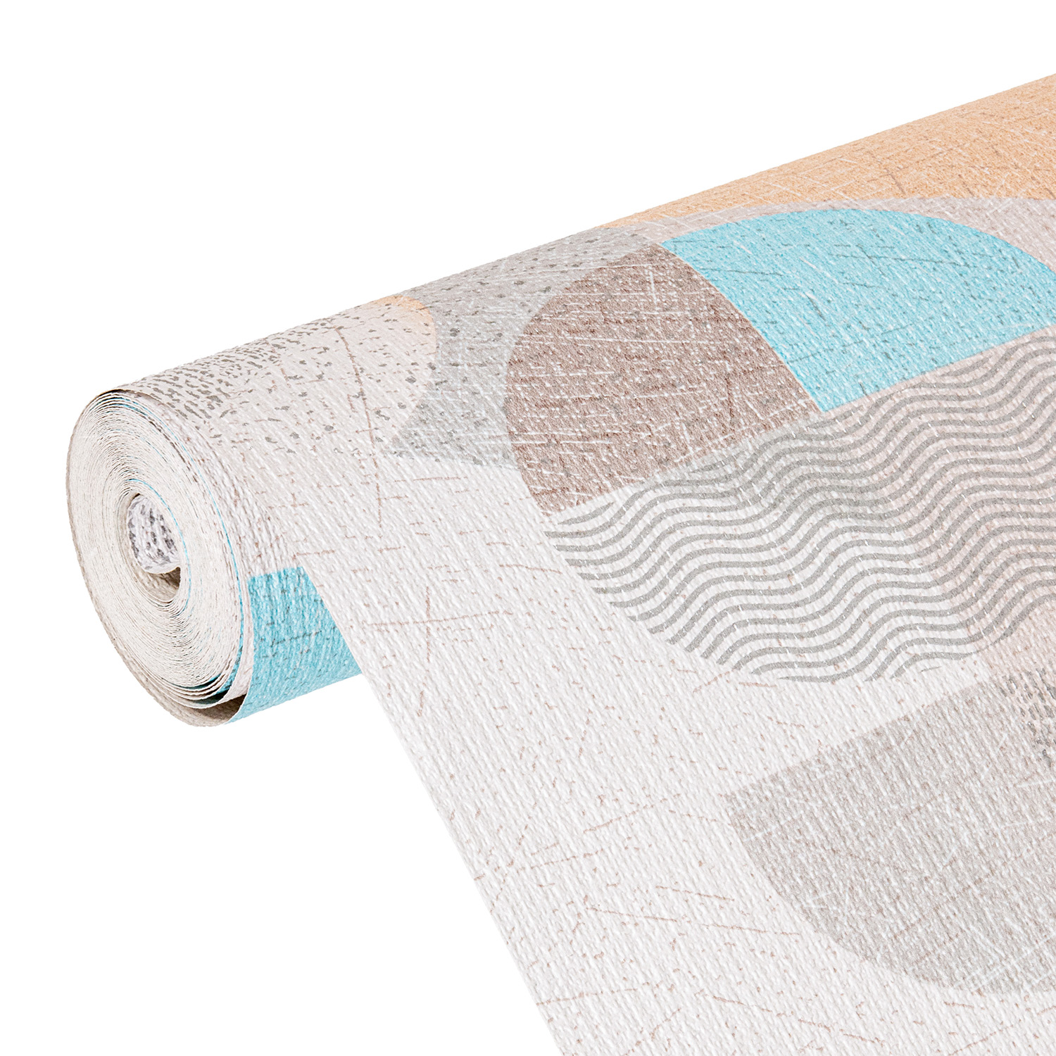 Обои дуплекс Белорусские обои Геометрия-11 серо-розовый 220011-11 (9С7К), 0.53х10.05