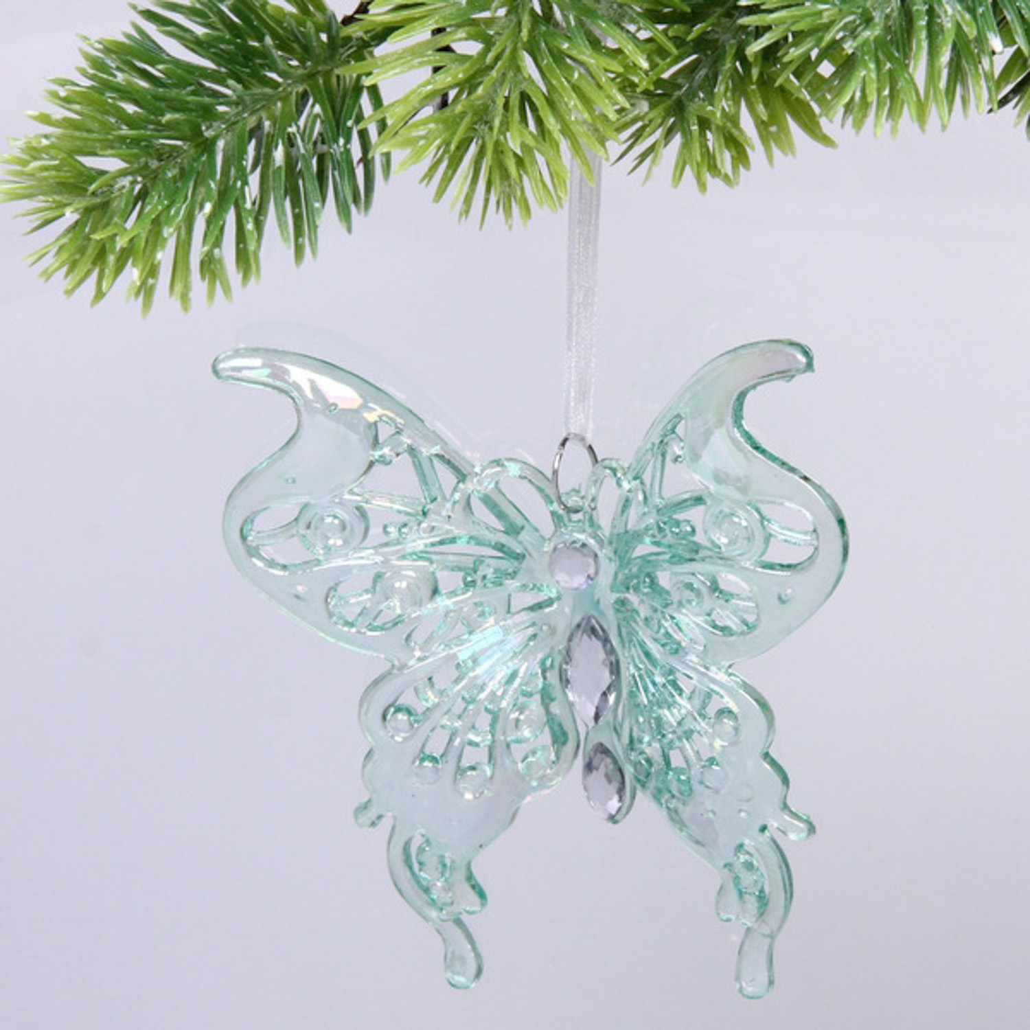Подвеска "Волшебная бабочка" 10*11 см, Зелёный