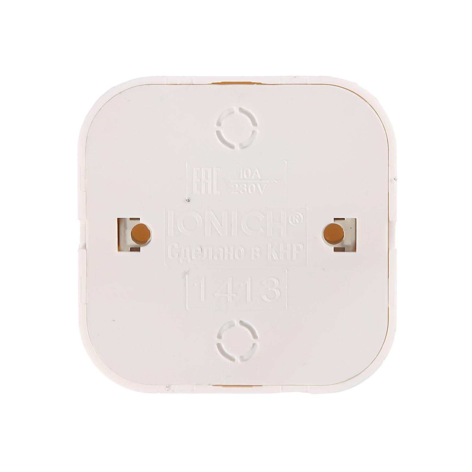 Выключатель "IONICH" ОП 2кл. белый IP20 1413 *10/200