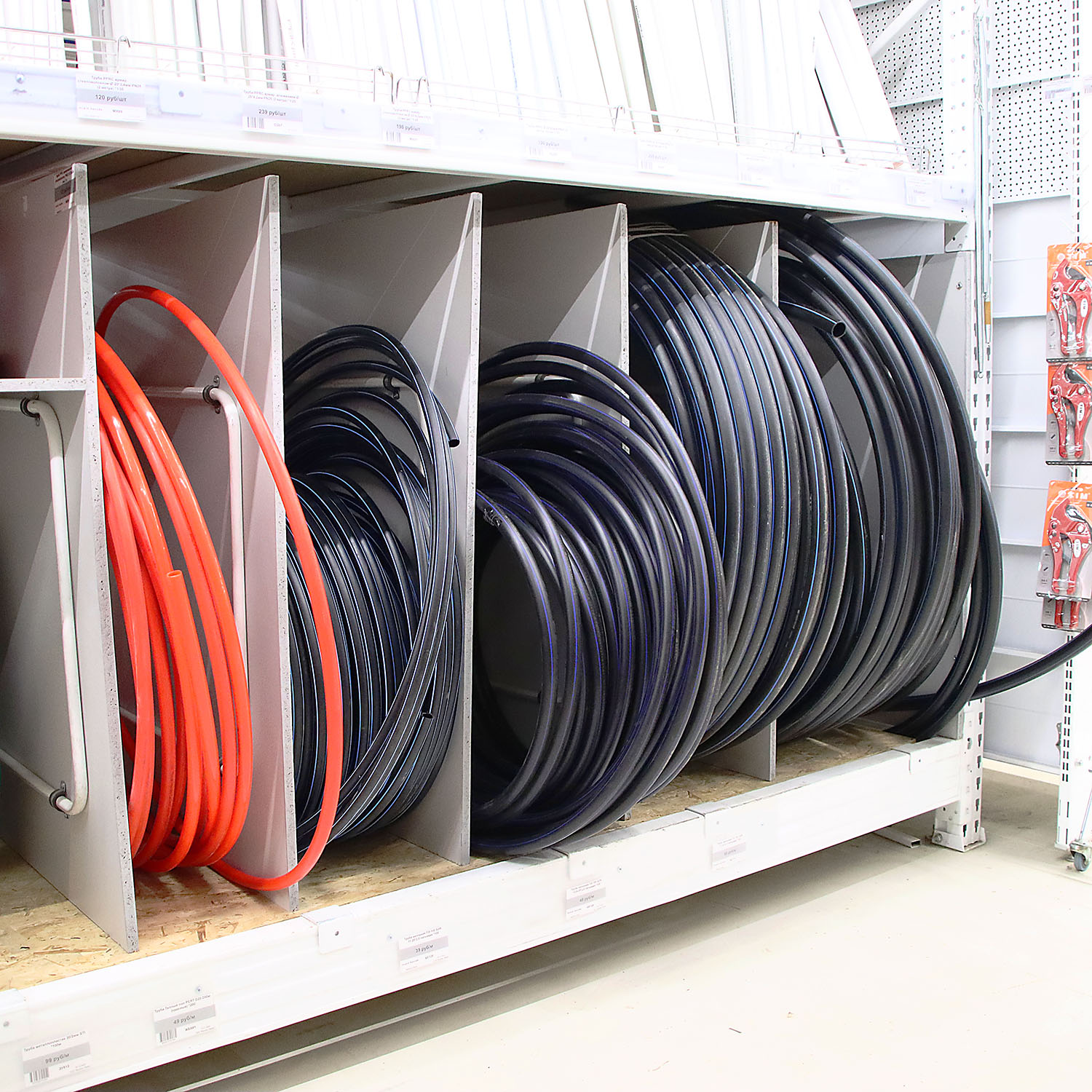 Труба водонапорная питьевая ПНД, Ø 25 мм, ПЭ 100