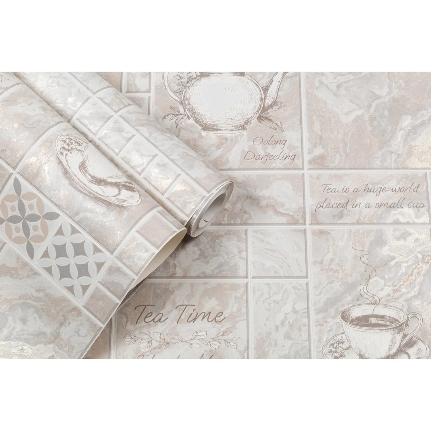 яяяОбои винил "HomeColor" Tea Time HC11060-28  0.53*10м *16