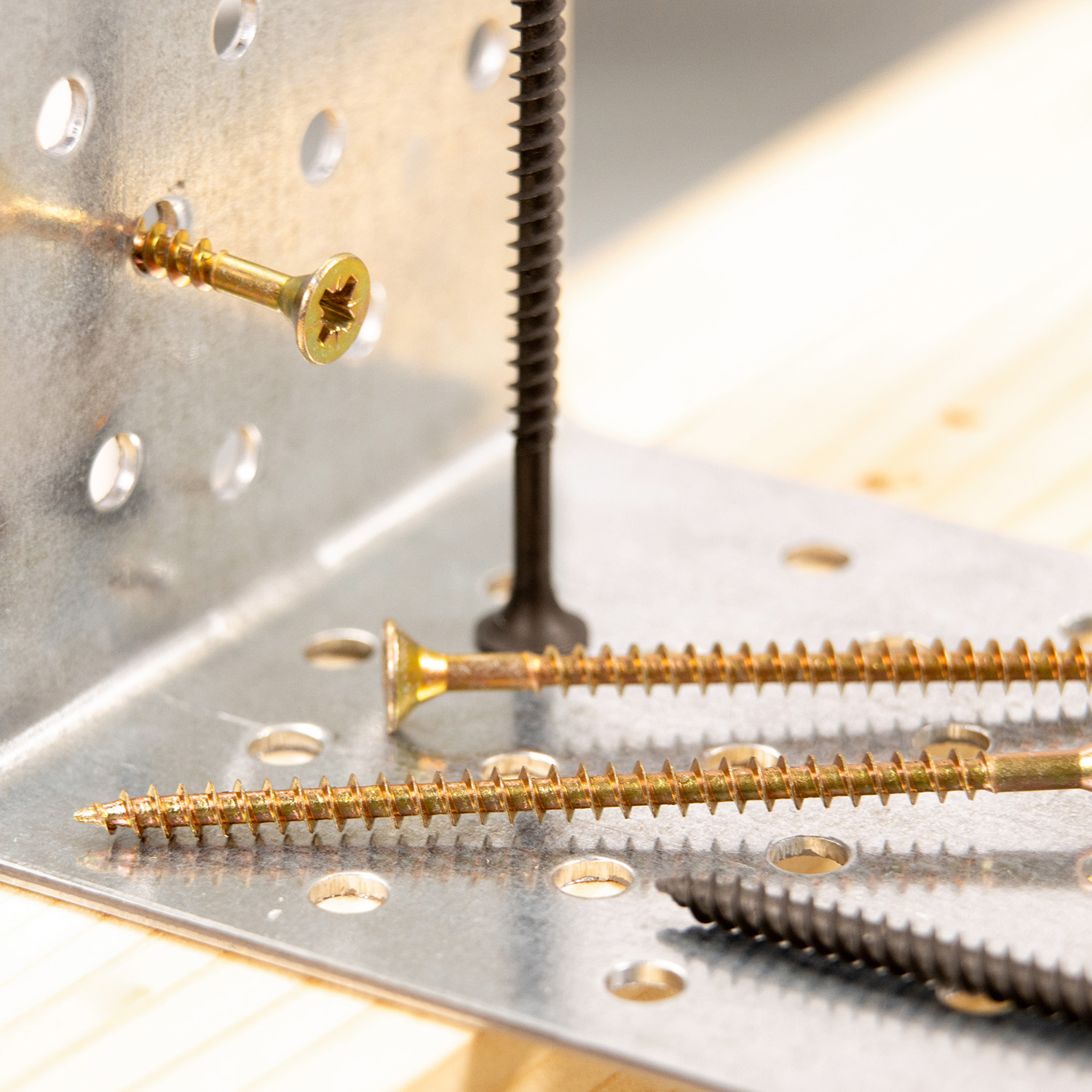 Шурупы жёлтые BROZEX пакет 4*70 (15шт) *10/100