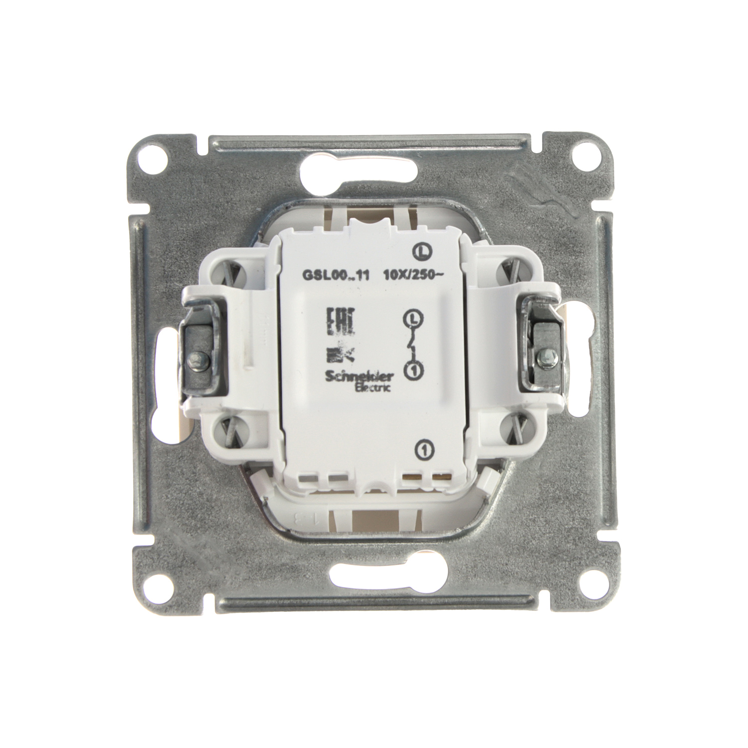 Механизм выключателя "Glossa" 1-кл. беж. GSL000211 *1/20