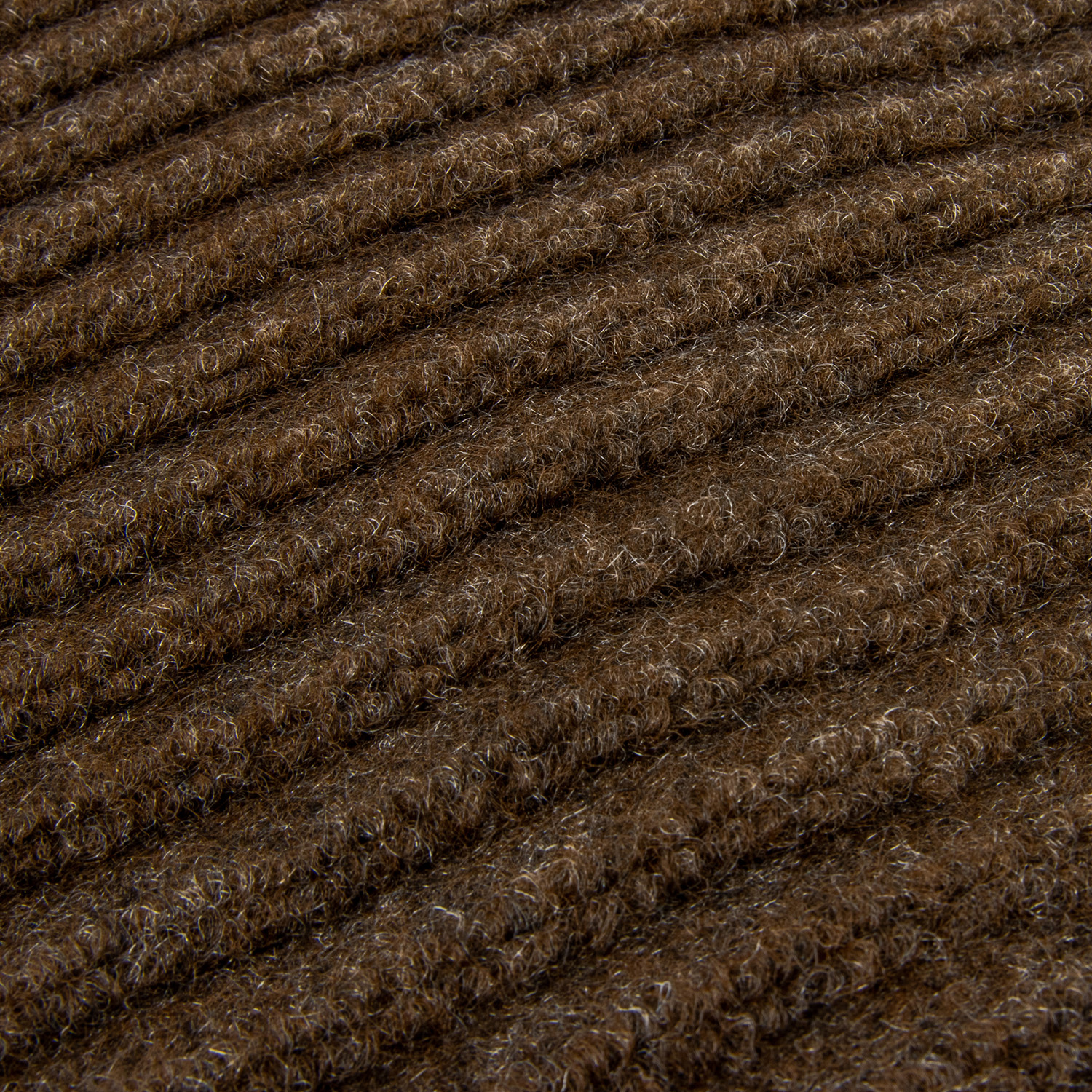 Коврик влаговпитывающий 90*120 см ребристый коричневый "KOVROFF" (арт.20403) *1/6 (ОУ09)