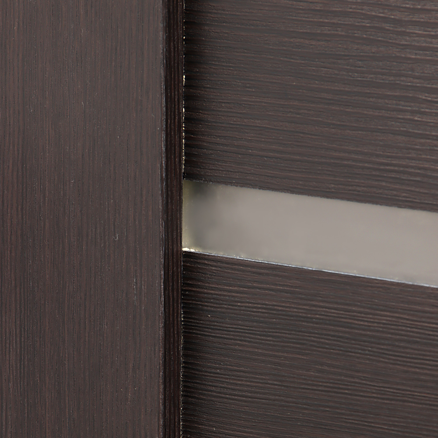 Дверь межкомнатная остеклённая ЦАРГИ ПВХ COMFORT-2 Венге 3D 600мм BROZEX-WOOD *1