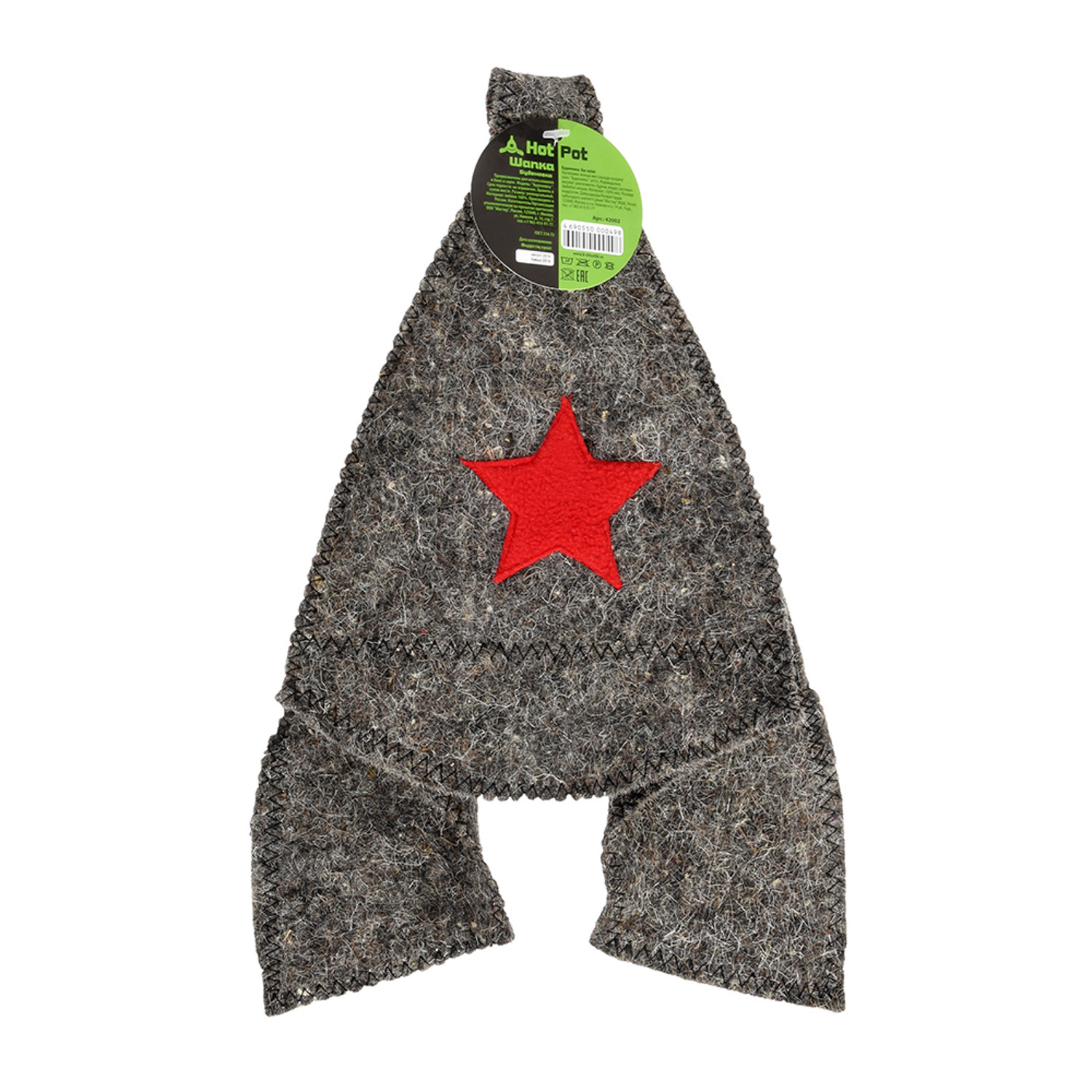 Шапка "Буденовка" "Hot Pot", войлок 100% /20