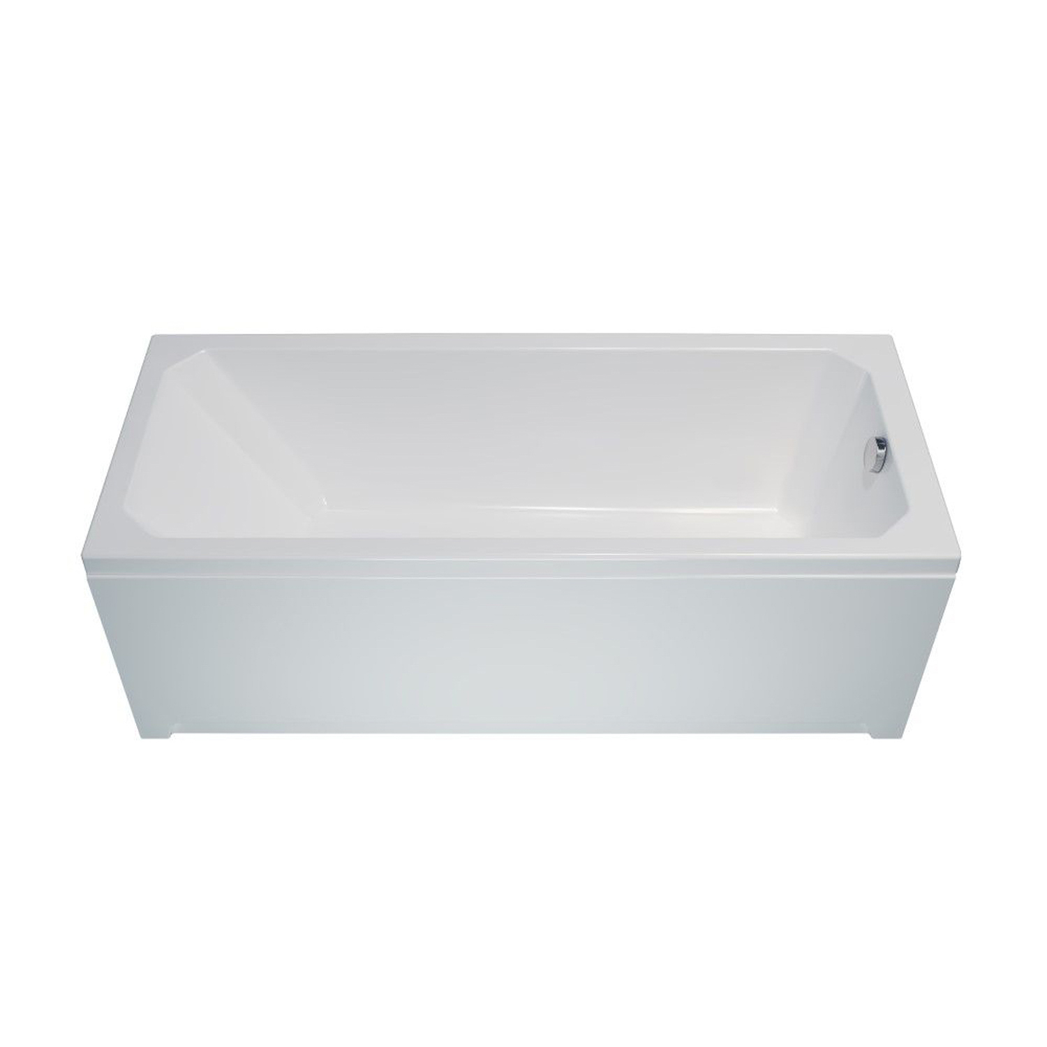 Ванна акриловая 170x70 см Triton Прага, универсальная, без ножек