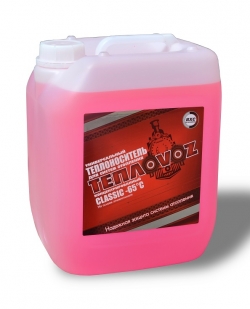 Теплоноситель ТЕПЛОVOZ -65 этиленгликоль 20 кг. канистра  *1/30
