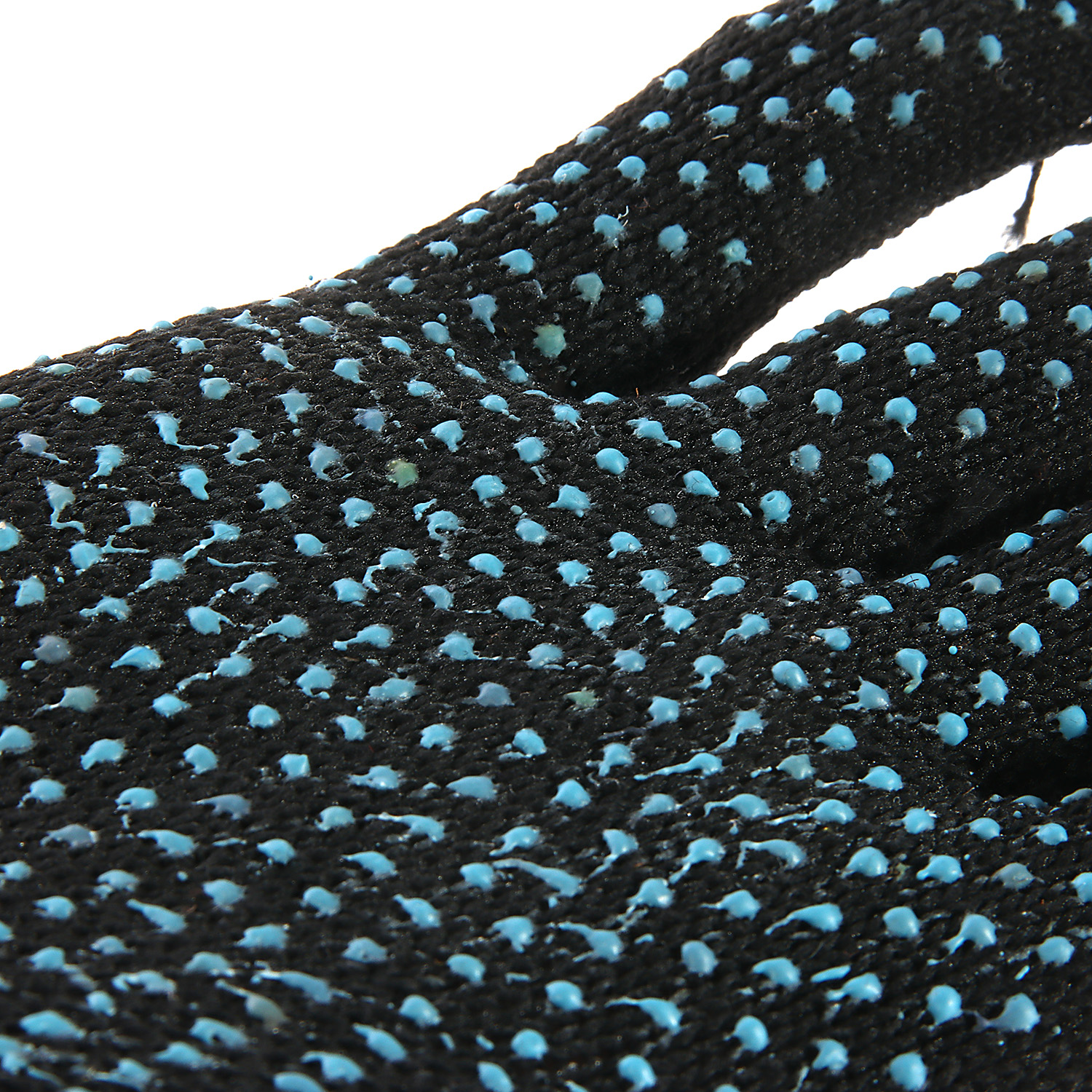 Перчатки ХБ с ПВХ точ 10кл (5 нитей) 50гр черные (арт 593Р) *10/250