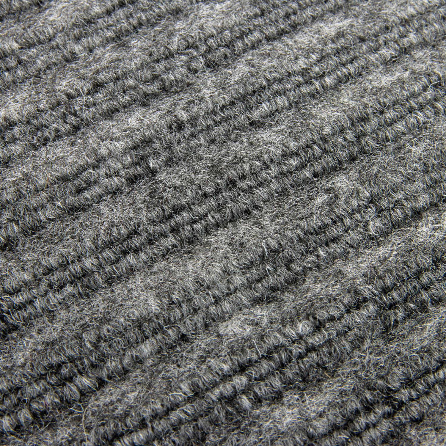 Коврик влаговпитывающий 40*60 см ребристый серый "KOVROFF" (арт.20102) *1/15 (МЭ83)