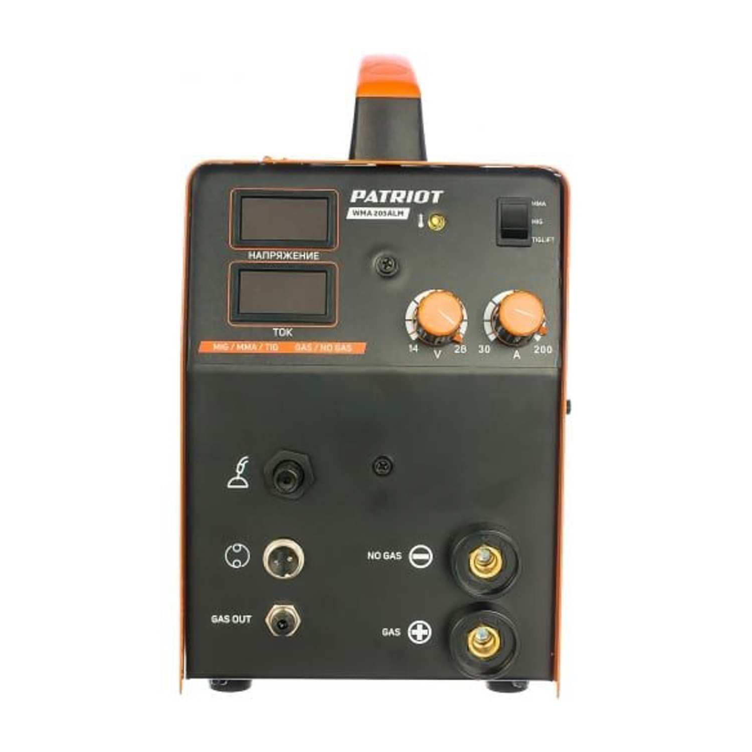 яяяСварочный аппарат  PATRIOT WMA 205ALM  полуавтомат  (220В ток сварки от 40А до 160А) *1