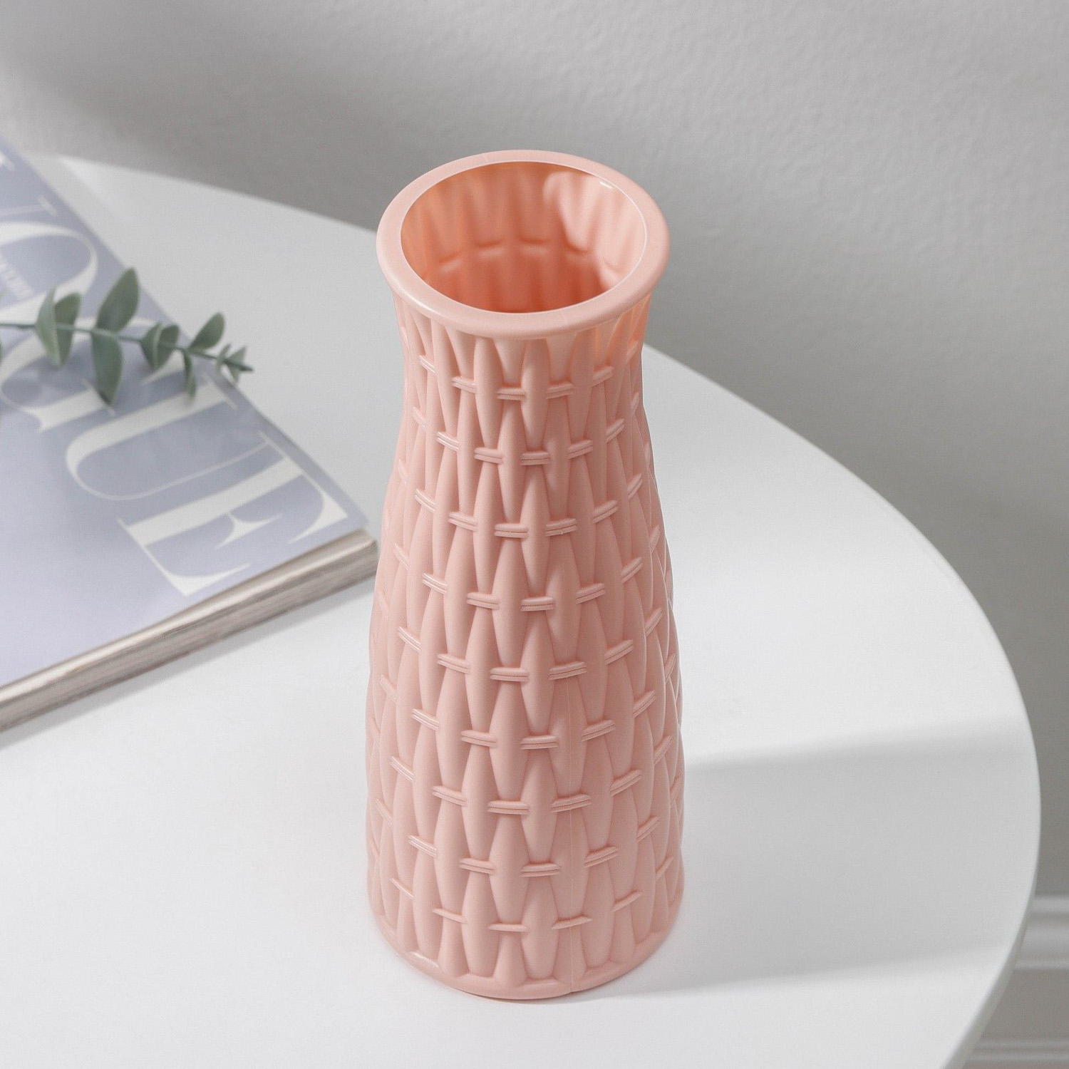 Ваза "Ротанг" 8х21 см, цвета МИКС  4622711