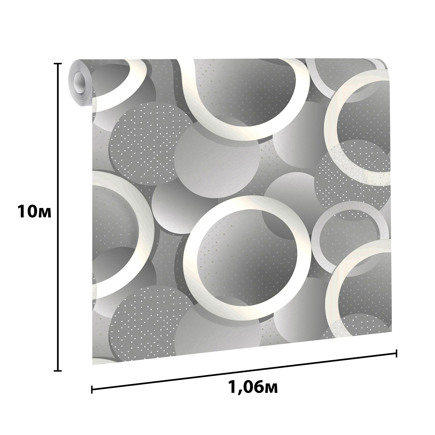 Обои  флиз. "Эрисманн" Orbita 60800-03 10.05х1.06м *1/6