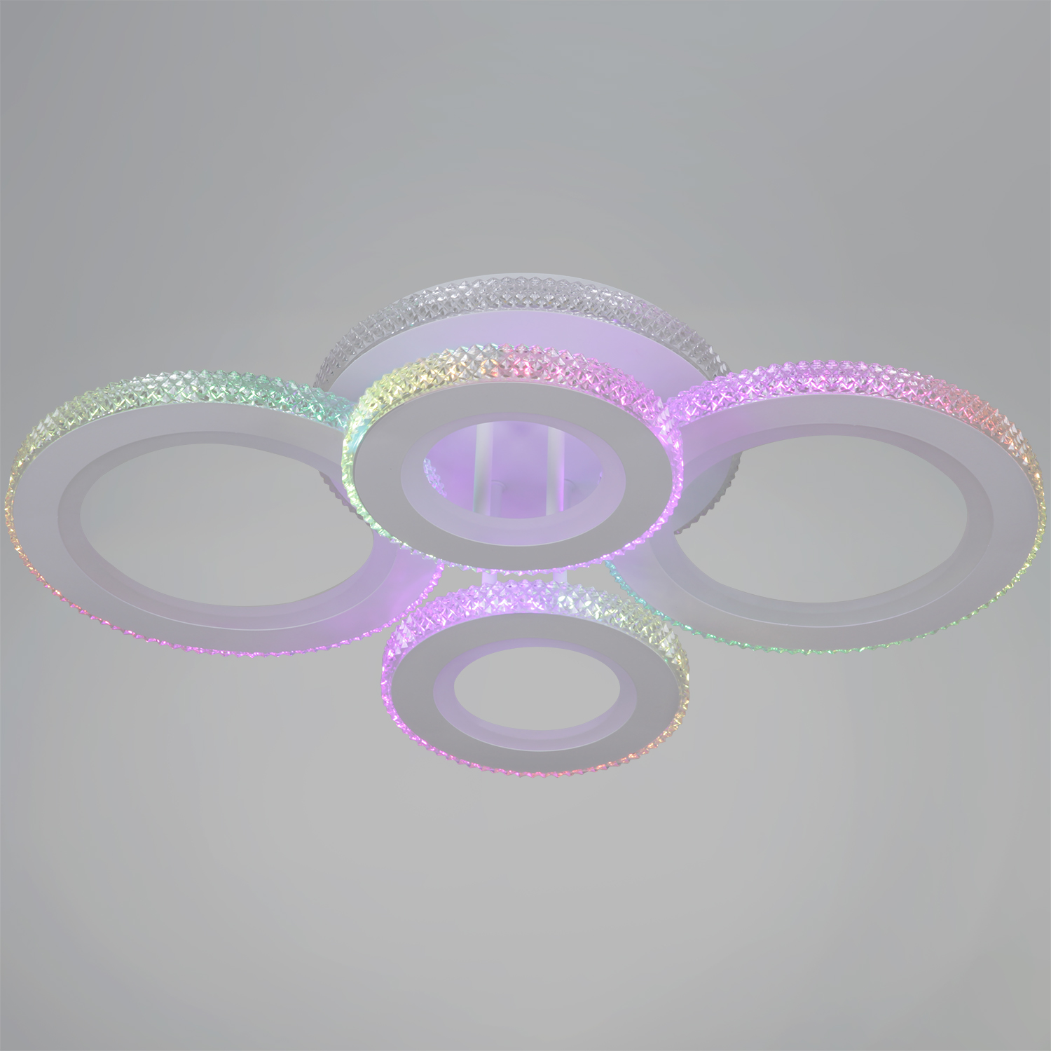 Светильник потолочный светодиодный 23062-0.3-2+2A  LED 82W 3000-6500К ПДУ+диммер S=16м2    *1