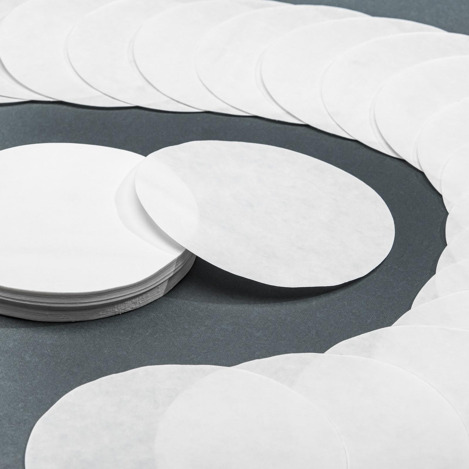 Фильтры d 125 мм, красная лента, марка ФБ,  быстрой фильтрации, набор 100 шт 5162230