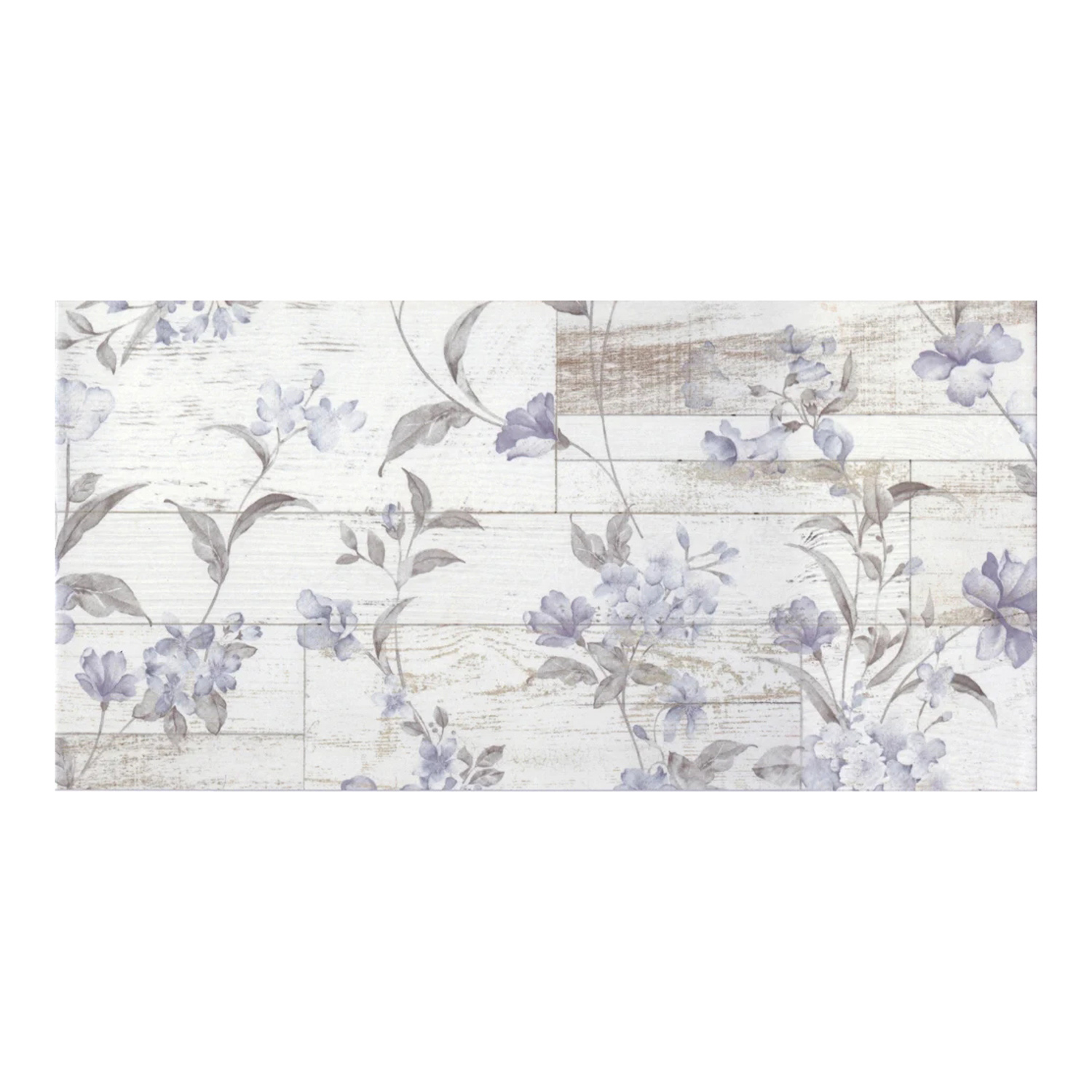 Панно 50х25 см настенное 1.375 м² Global Tile San Remo, часть 1, белый