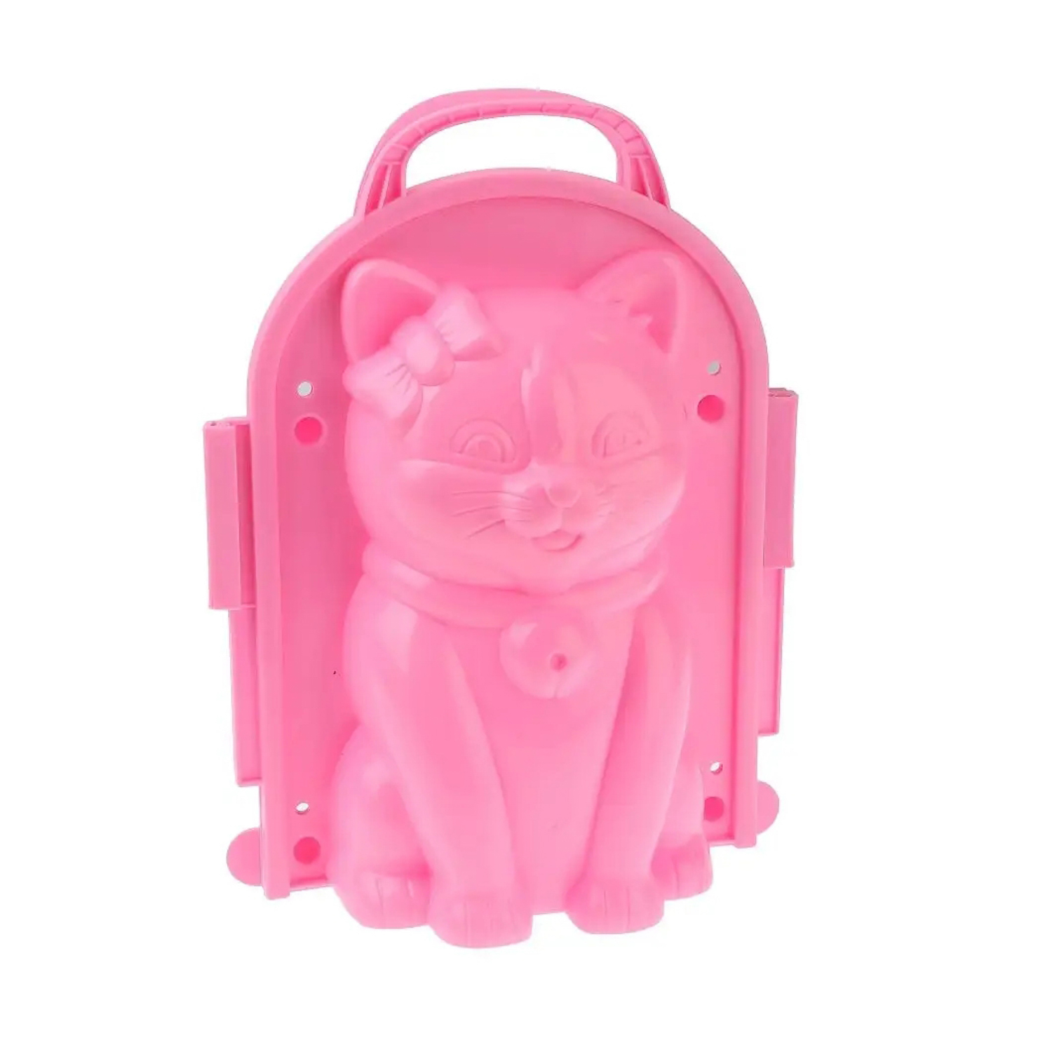 яяяSILAPRO Формочка для лепки снежных фигур, 22х16см, пластик, 5 дизайнов, 4 цвета