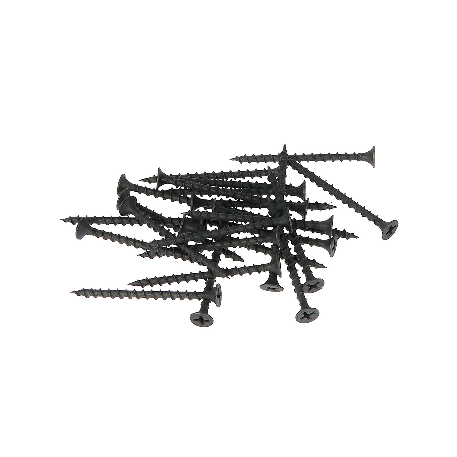 Саморезы по дереву 3.5х51 мм BROZEX, крупная резьба, фосфатированные, 90 шт.