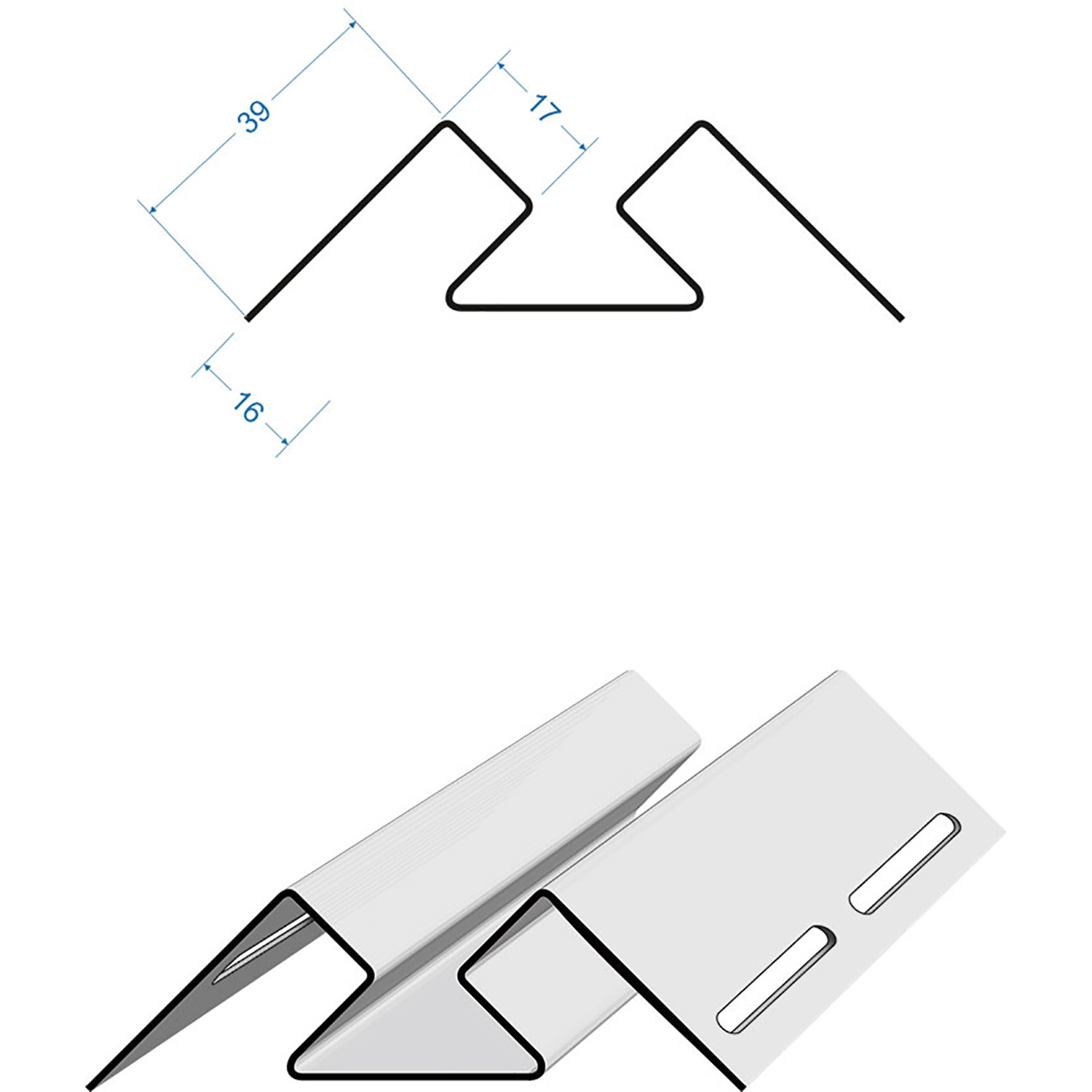 Внутренний угол PREMIUM Банан (3м) Дёке