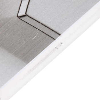 Панель ПВХ 2700х250 мм КронаПласт UNIQUE, 3D кода белая, 0.675 м²