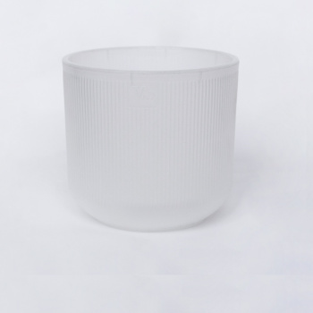 Кашпо пластм. "Росси" 3,1л d верха 170мм h160мм со вставкой Прозрачный AMR-3,1-00 ("VipSet") *1/8