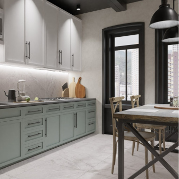 Керамогранит 1.44 м² Primavera Пантир TP66M17, 600x600x10 мм, белый Керамогранит 1.44 м² Primavera Пантир TP66M17, 600x600x10 мм, белый
