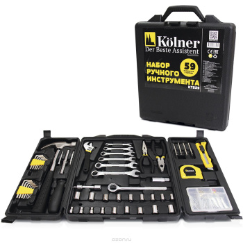 Набор инструментов Kolner KTS 59 (59 пред.) *1/5 Набор инструментов Kolner KTS 59 (59 пред.) *1/5