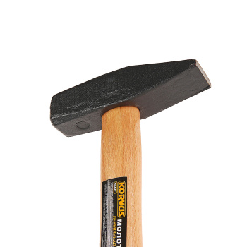 Молоток 0.6кг кованый деревян.ручка "Korvus" (арт.3302036) *1/6/24