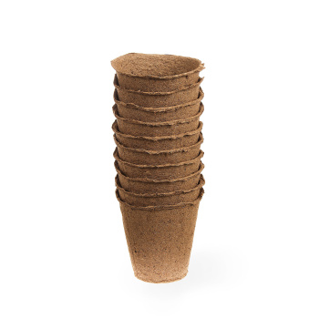 Горшочки торфяные 8х8 см, 250 мл, 10 шт.