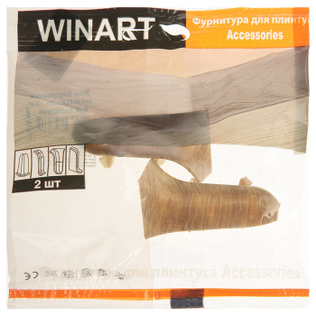 Угол внутренний Wimar, 58 мм, 835 дуб пармский, 2 шт.