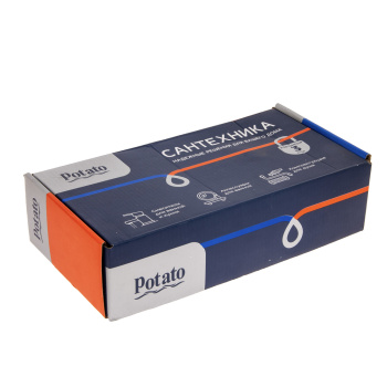 Смеситель для кухни пристенный Potato P4605 хирургический *1/10