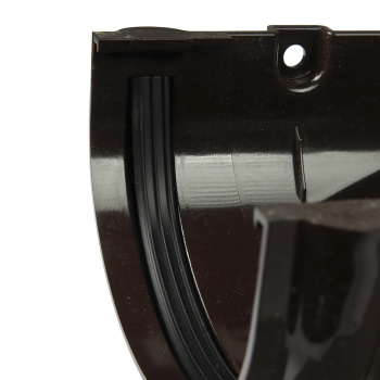 Воронка желоба 120 мм ТехноНиколь, темно-коричневый Воронка желоба 120 мм ТехноНиколь, темно-коричневый