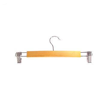 Плечики-вешалка для одежды дбрюк и юбок, с зажимами 33х13см (565876) *1100