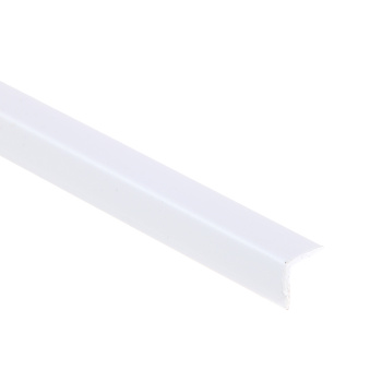 Уголок отделочный ПВХ 10*10 белый 2,7м РСП *50