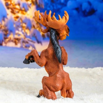 Садовая фигура "Лось с тележкой" 37см  2425305