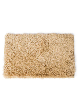 Коврик д/ванной Aquadomer  "Fluffy" (60см х 100см) Бежевый FLF8  *1/50