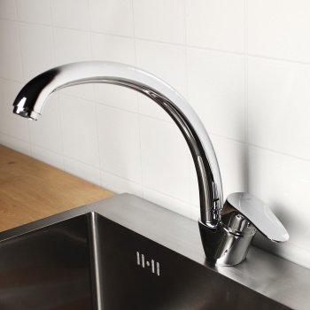 Смеситель для кухни Milardo Meal M05SB0JM05, высокий излив, рычажный