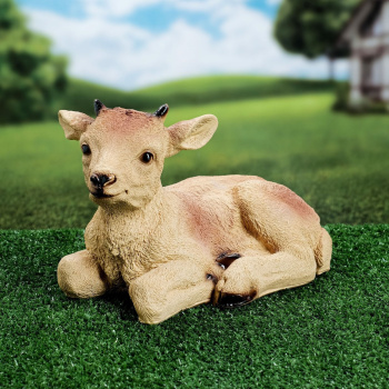 Садовая фигура "Козленок лежащий" 19х30см 4853183