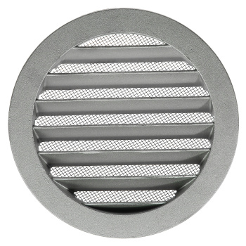 Решетка вентиляционная Ø150мм 12,5 РКМ ERA (сетка, фланец Ø125мм, алюминий) *1/32