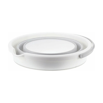 Ведро пластм.  СКЛАДНОЕ 10л "Флекс"  М2413 ("М-Пластика") *1/12