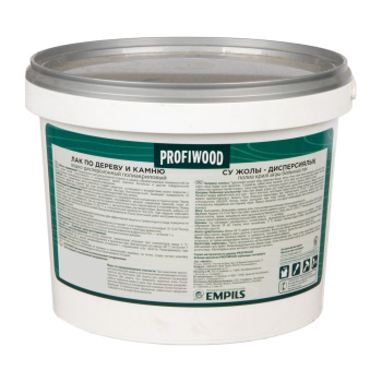 Лак акриловый для наружных и внутренних работ по дереву и камню 2,2 кг PROFIWOOD *1/4/216