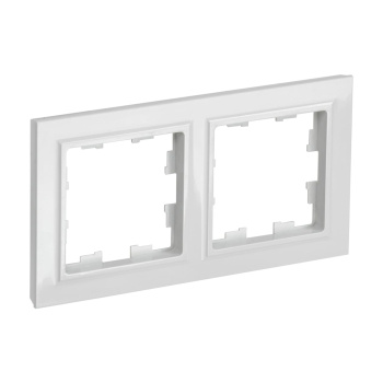 Рамка "BRITE" 2-м белый IEK BR-M22-K01 *10/100