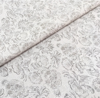 Клеёнка на тканевой основе "Shine" "Гобелен" Бежевая шир.1,37м GW-21715 "Great Way" *20