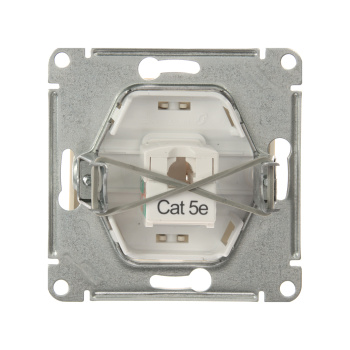 Механизм розетки "Glossa" 1-м. комп. беж. RJ45 GSL000281K *1