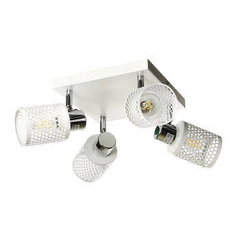 Люстра 01412-0.8-04 WT+CR Е14 S=24м2 *1/4