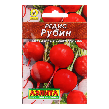 Семена Редис Рубин 3гр Аэлита Лидер автор *10/500