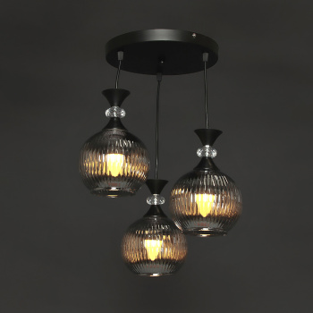 Люстра N5578/3H 3*40W  E27 (d-450; h-300/h800)  VERNER LIGHTING *1