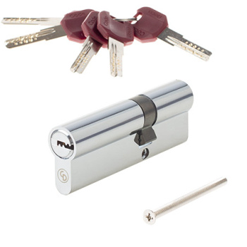 Механизм врезной 90(35/55) хром ключ/ключ ZM-CR Code Deco*1/12/48